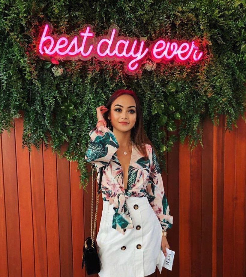 Best Day Ever Neon Sign for Hire The Petal Prop Co.