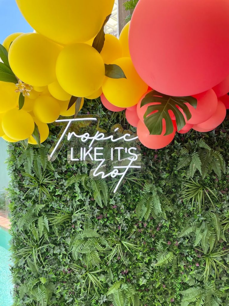 Tropic Like Its Hot | Neon Sign for Hire Gold Coast