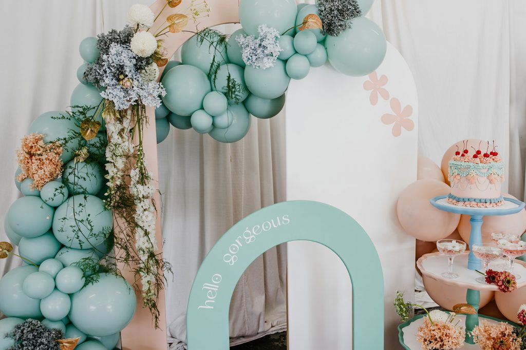 The Petal Prop Co Balloon Arches | Balloon Garlands Gold Coast